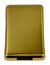 Gold iPod Classic 5th 6th 7th Thick Back Rear Chrome Blank Backplate Housing