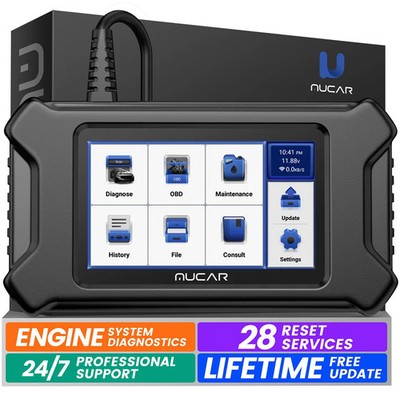 OBD2 Scanner 28 Resets Car Tools OBD II Diagnosis Engine Systems Diagnostic Tool