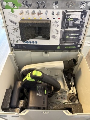 FESTOOL Tauchsäge 75 EBQ Plus 576110 Handkreissäge 1600W Säge im Systainer
