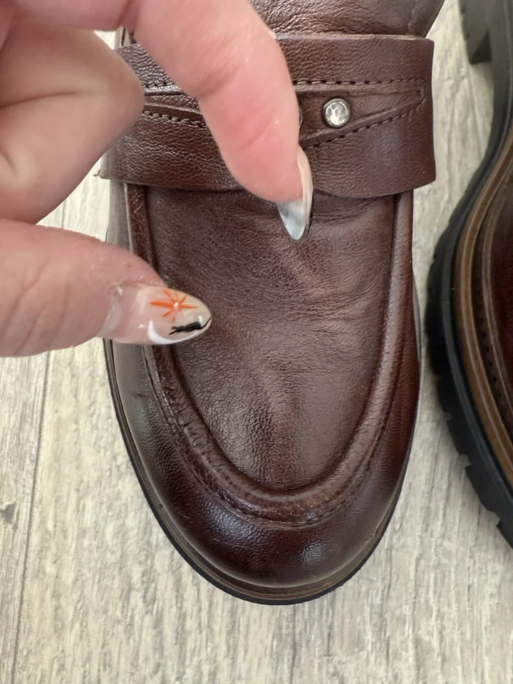 Mocasines para mujer Miz Mooz de cuero Damian Castaño 38 Foto 3 de 4