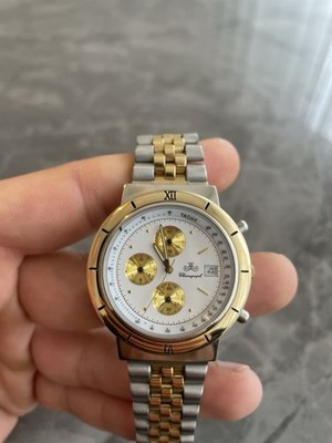 Meister Anker Chronograph Herrenarmbanduhr Miyota Edelstahl   Ref. 046.653 2/76 