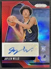 2024-25 Panini Prizm Red Rookie Auto /99 Jaylen Wells #RSI-JWG Memphis Grizzlies