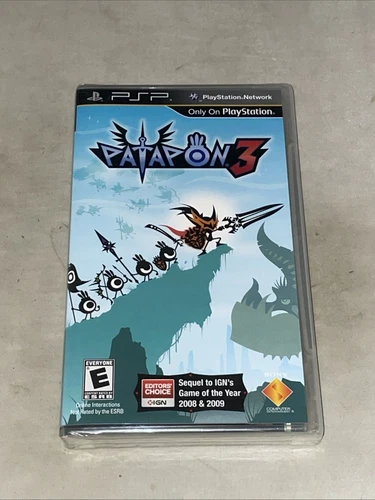 Patapon 3 - Physical Disc Version (PlayStation Portable PSP) - NEW Y fold Sealed