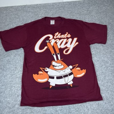 SpongeBob SquarePants Mr Krabs  That s Cray  Graphic T-Shirt Size Large