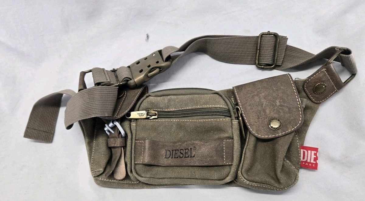 バッグ DIESEL Archive Canvas WaistBag Crossbody Diesel Canvas Exterior Bags & Handbags for Women for sale - eBay