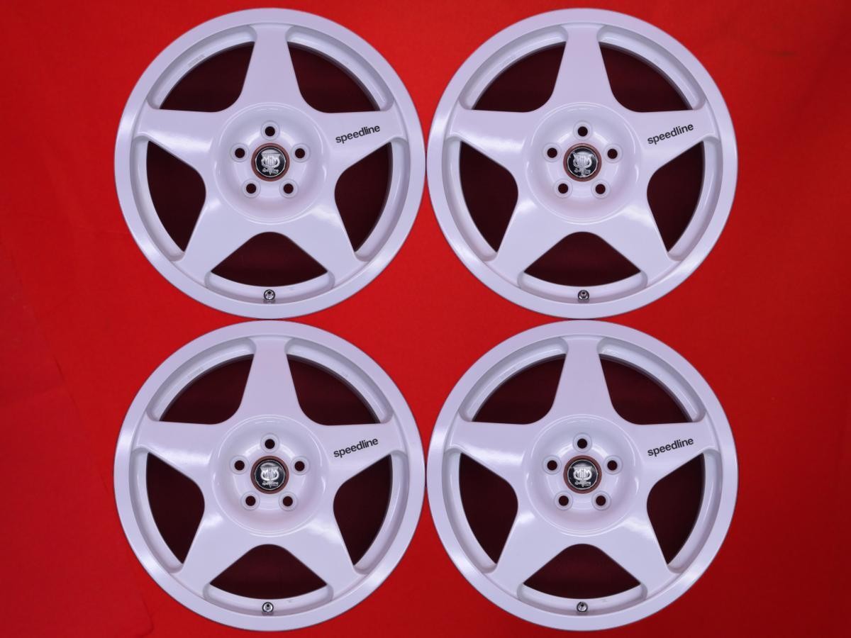 JDM Rare Speedline Corse Challenge used wheels 4Book 7J 17-inch 