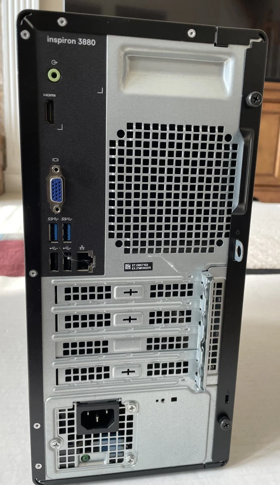 Dell Inspiron 3880 Core i5 10th Gen. 8GB 250GB NVMe SSD, 1TB HDD Windows 11 - Image 3 of 4