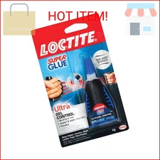 Loctite Super Glue Ultra Gel Control, Clear Superglue, Cyanoacrylate Adhesive In
