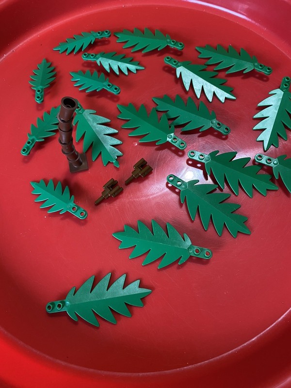 Lego Palm Tree parts