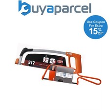 Image of Bahco 317 BAH317 Hacksaw Frame + Junior Saw 239 BAH239 Twin Pack XMS25HACK