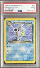 Dark Blastoise 20/82 NonHolo Rare 1st Edition - Big Blue PSA 9