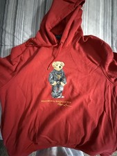 Polo Ralph Lauren Polo BearHoodie Sweatshirt Tiger Men  s XXL NWT 198   
