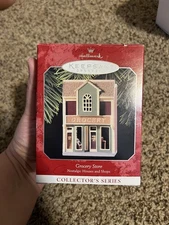 Hallmark Keepsake Christmas Ornament Grocery Store Nostalgic Houses and Shops