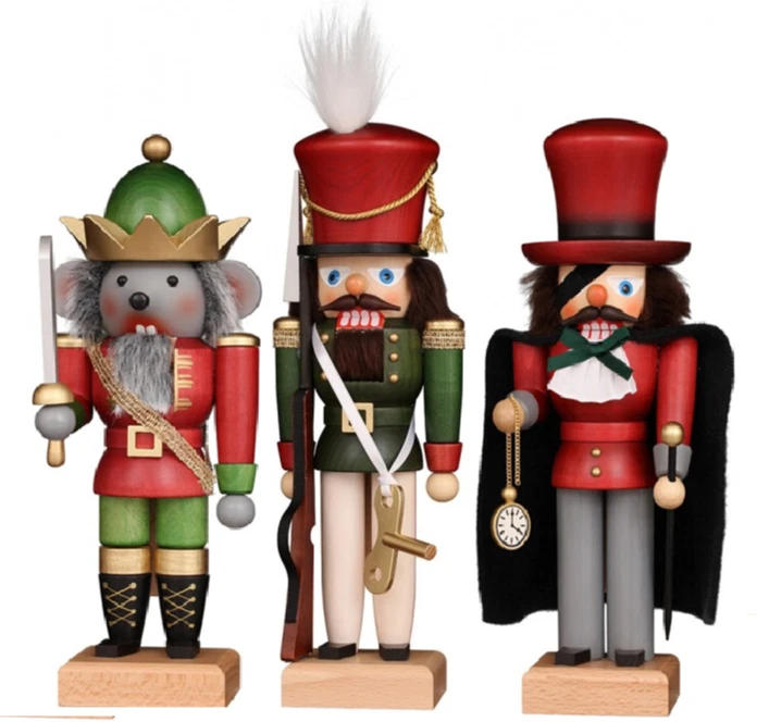 NEW - Ulbricht Nutcracker Suite Mouse King, Toy Soldier & Drosselmeyer -SET of 3
Opens in a new wind