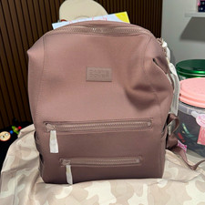 Dagne Dover Dune Large Backpack Zip Closure w/ Pouch, Lined, Pockets.