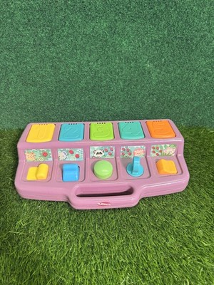 Playskool Pop-Up Pals Toy Activity Center Numbers Animals Fine Motor Skills Baby