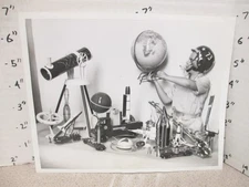 vintage toy photo 1958 space satellite rocket launcher Lionel train erector set