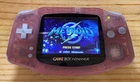 Nintendo Game Boy Advance GBA Console with IPS Screen Pink