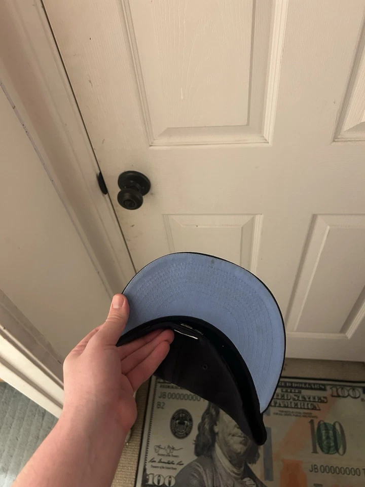 Houston Astros 2017 World Series New Era Fitted On Field Cap Size 7 3/8 - Image 2 of 2