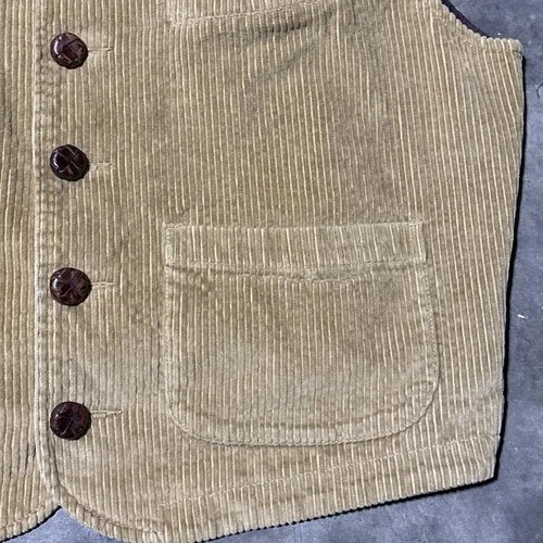Vintage 1990’s Tommy Hilfiger Men’s Corduroy Knit Vest Size L/G image 6