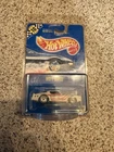 2 Vintage 1990 Hotwheels Hot Bird Blue Card And Open. White Paint Red Interior