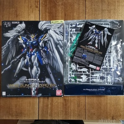 新品　ウィングガンダム​ ZERO EW Hi-Resolution Model Bandai High Resolution Model Wing Gundam Zero EW 4549660167464 1
