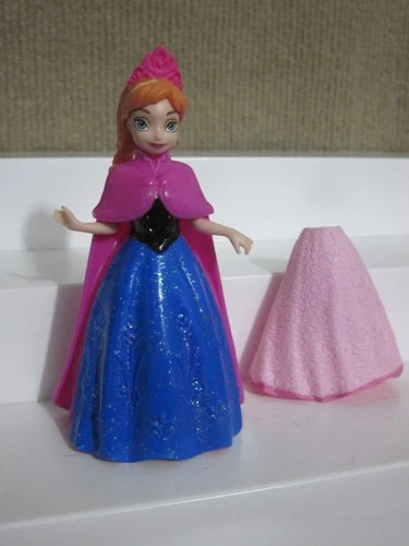 Disney Princess Anna Magiclip Magic Clip Doll Frozen Polly Pocket w/ Skirt