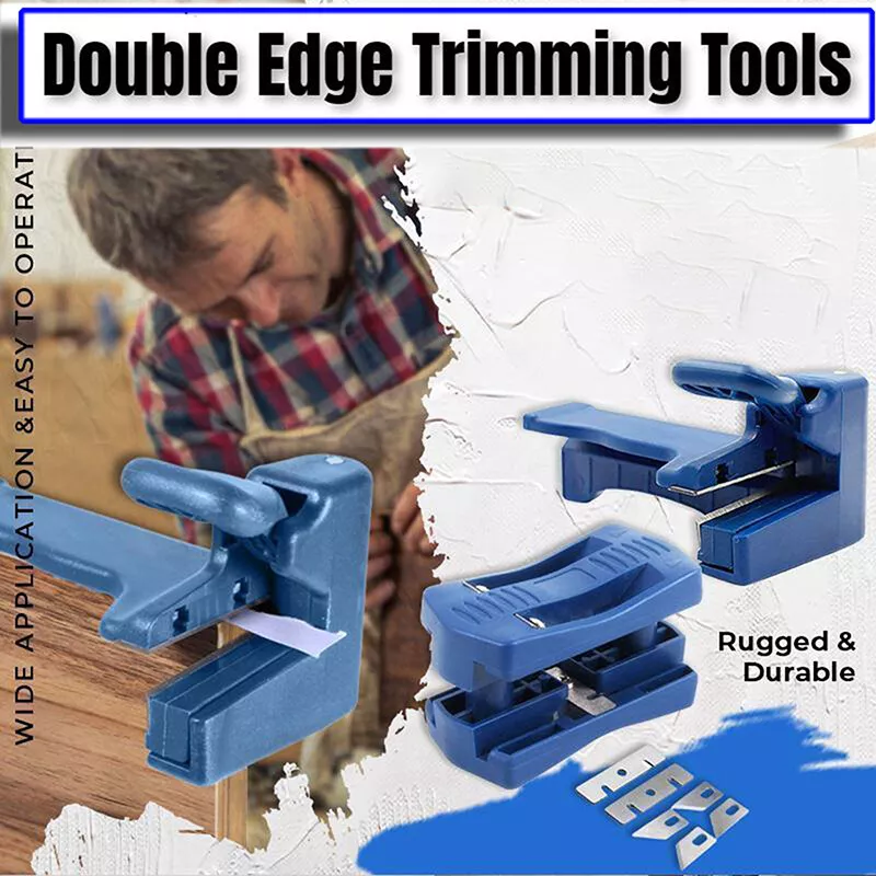 Double Edge Trimmer Wood Side Banding Cutter Machine Manual Tail Trimming Tools