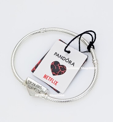 NEW 100% Authentic PANDORA x Stranger Things Clasp Charm Bracelet