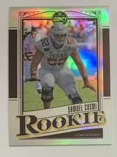 2021 Panini Legacy Football Samuel Cosmi Longhorns Silver Chrome Rookie RC #189