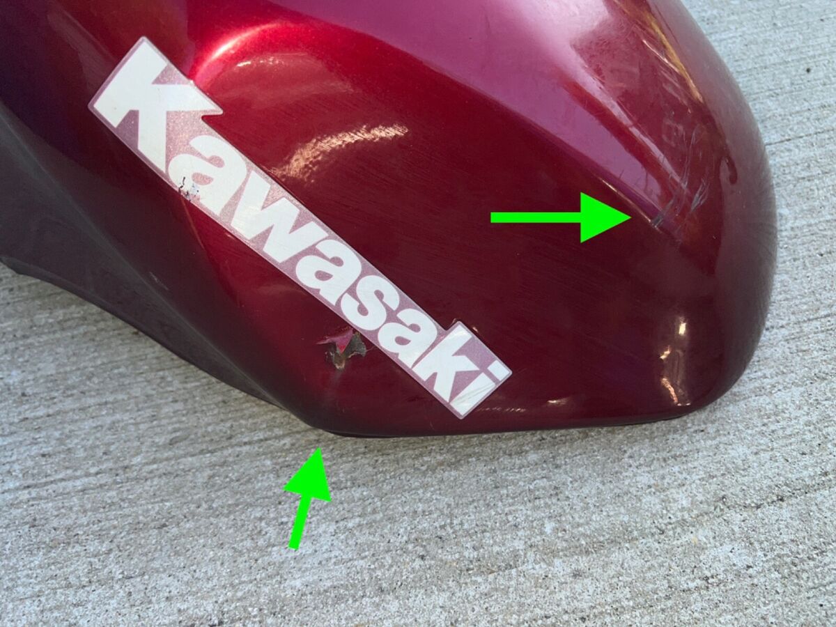 1993-2003 Kawasaki Ninja ZX6E zx6 zx 6 600 Gas Fuel Tank 1993-2003 Kawasaki Ninja ZX6E zx6 zx 6 600 Gas Fuel Tank
