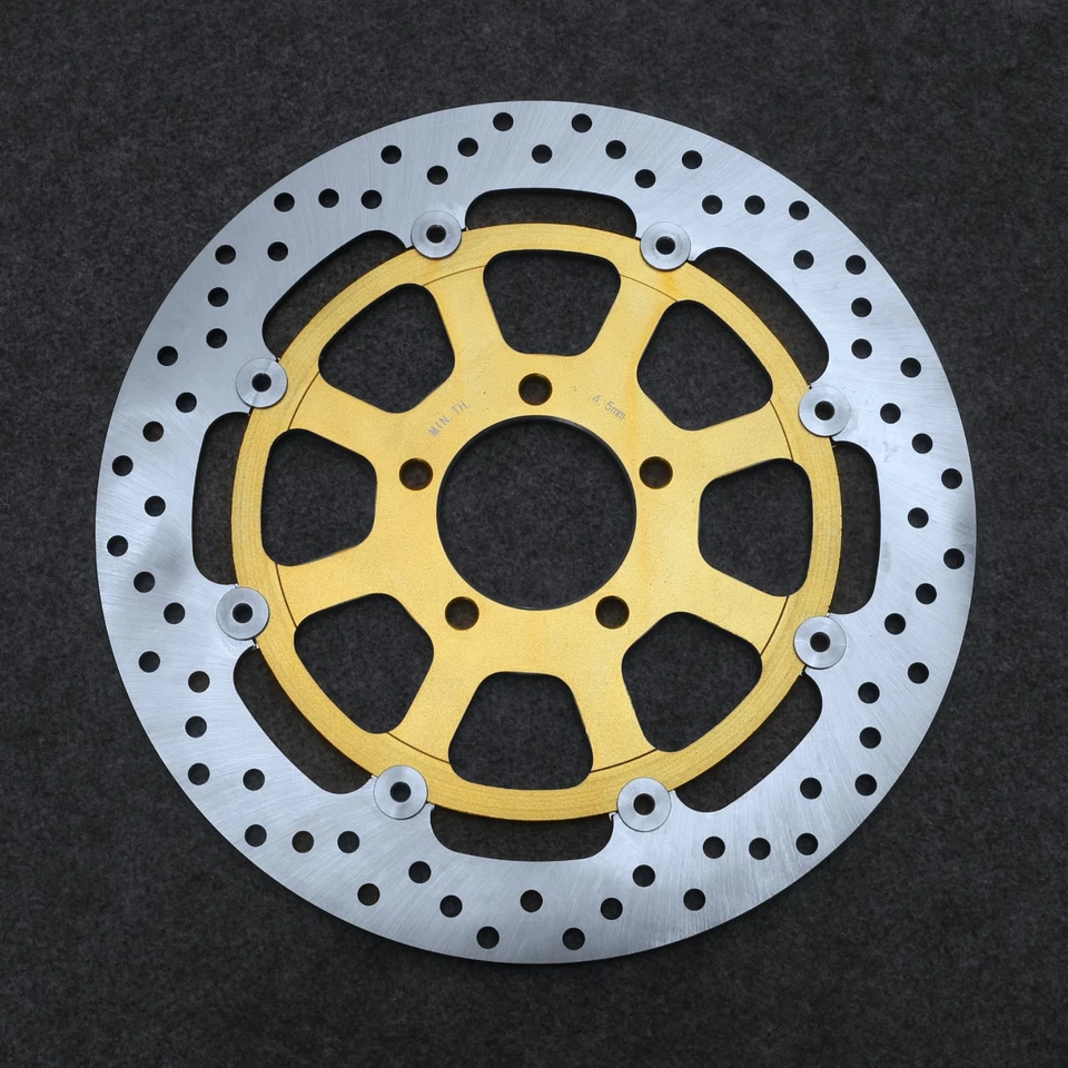 Disco de freno delantero apto para Suzuki GSXR600/750 GSXR1000 TL1000R/S Hayabusa GSX1400 Foto 2 de 4