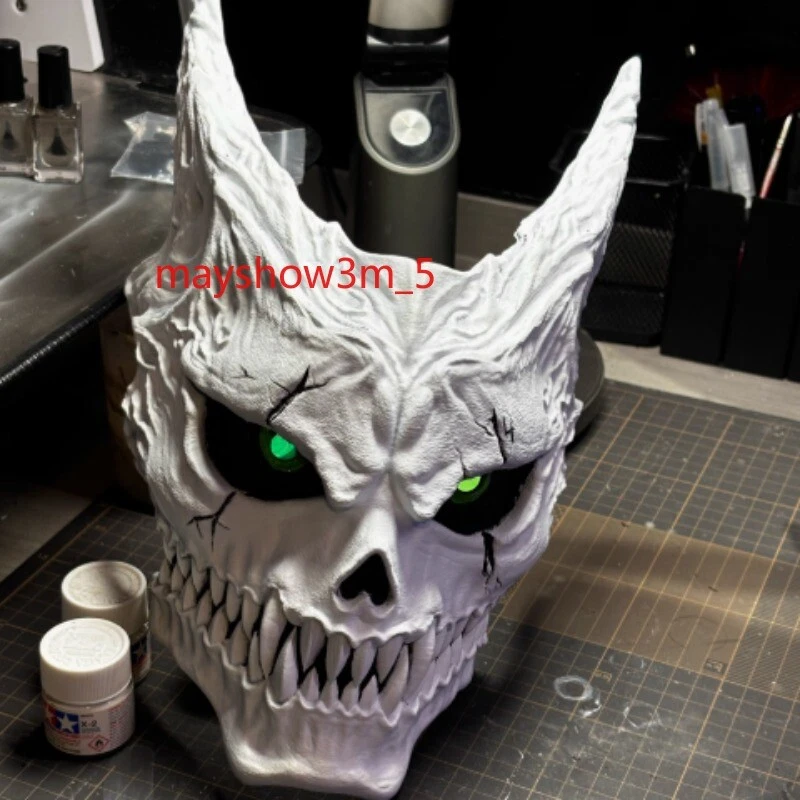 NEW Kaiju No.8 Hibino Kafka Latex Mask Halloween Party Horror Monster Cos Masks - Image 2 of 4