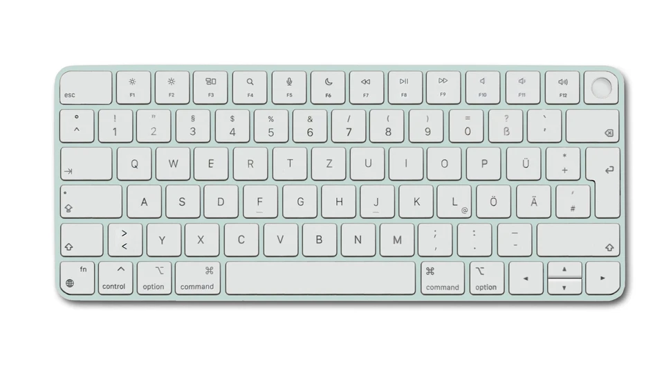 Teclado mágico Apple genuino con Touch ID alemán MK293LL/A A2449 Foto 3 de 4