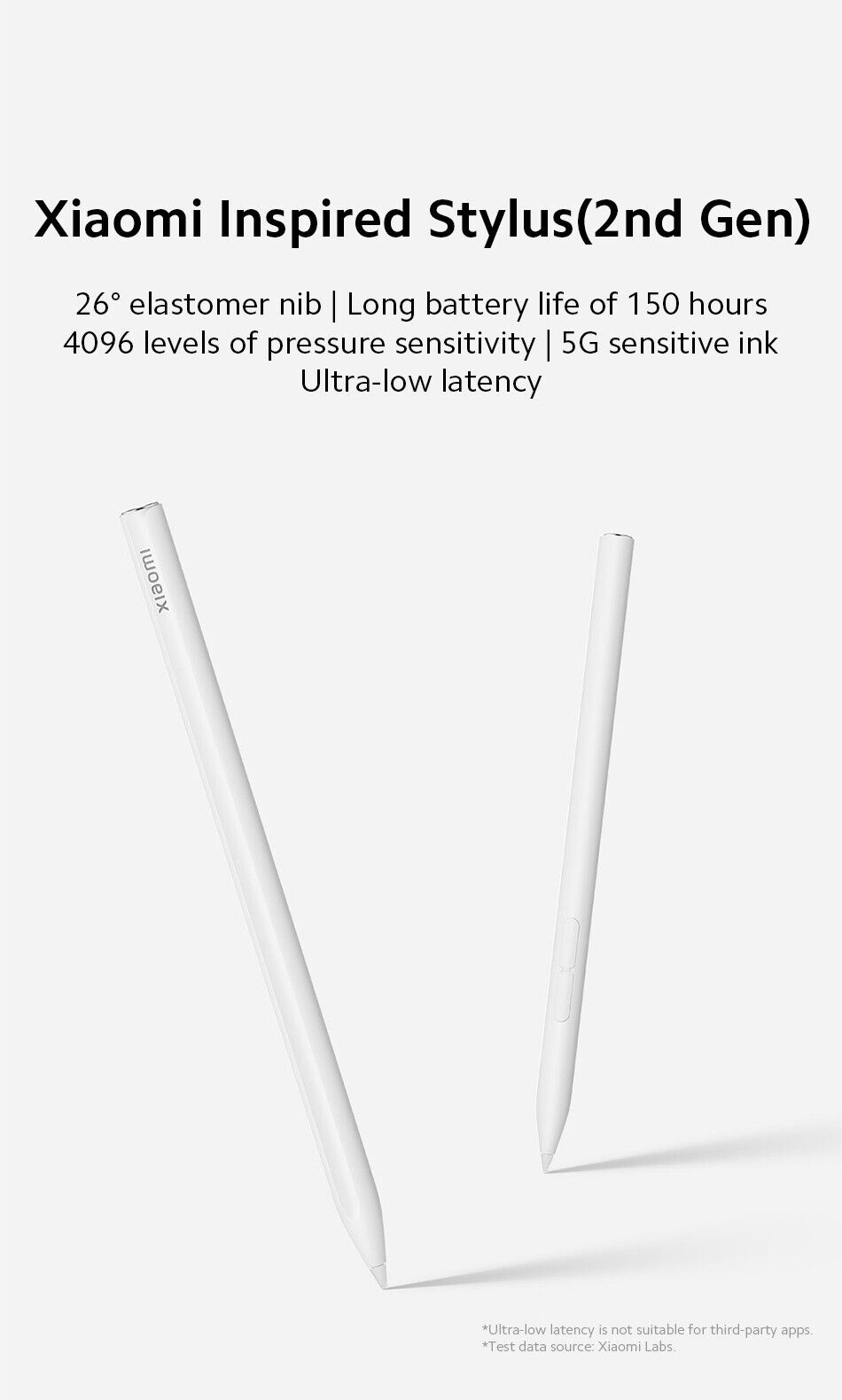 Xiaomi Stylus Pen 2nd Generation for Xiaomi Mi Pad 5/5 Pro Pad 6/6Pro  Tablet PC