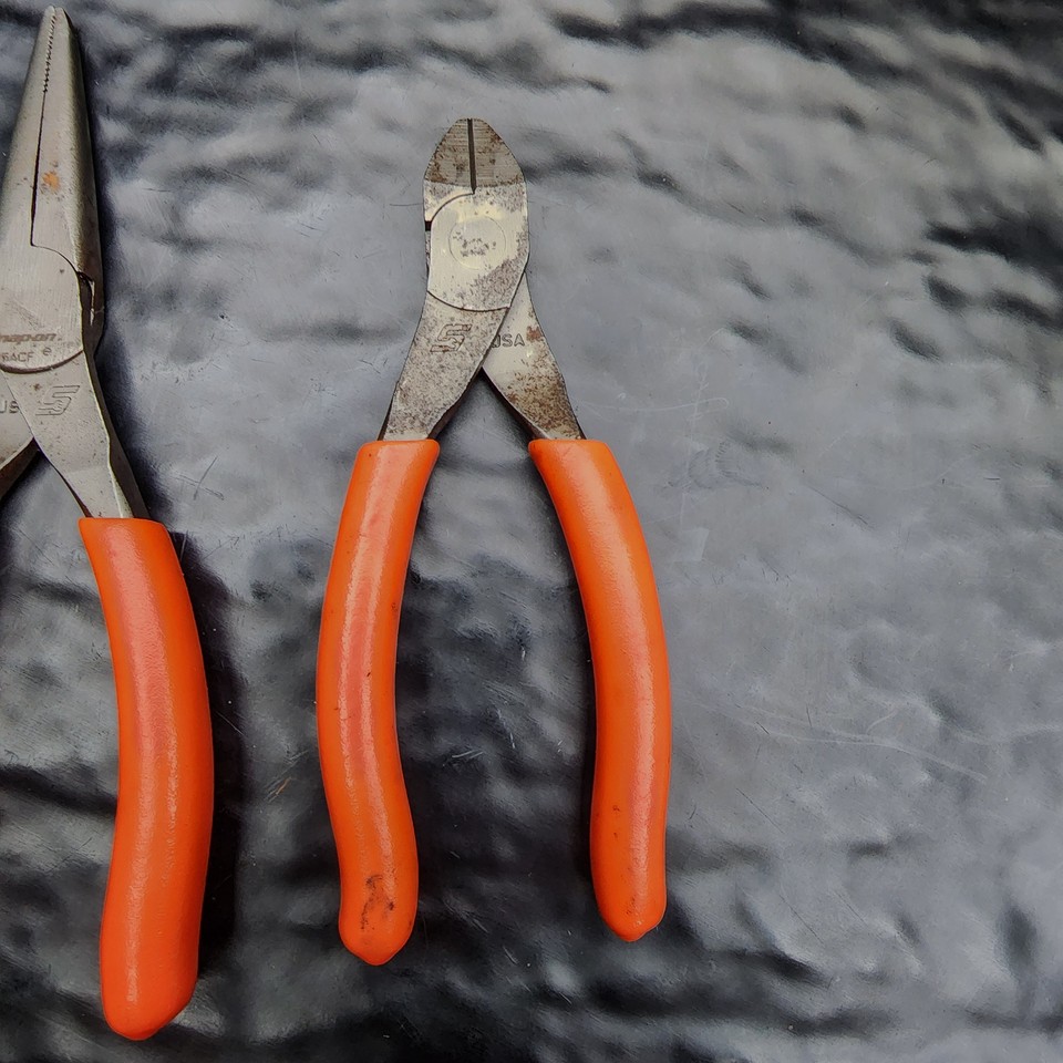 Snap On PL305ACF 3 Piece Pliers Cutter Set 85ACF 95ACF 44ACF Tool Kit