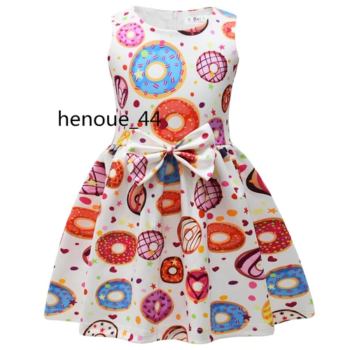 minnie stitch Cartoon Bowknot Dress Skirt Princess Party Birthday Fancy girl - Picture 66 of 69