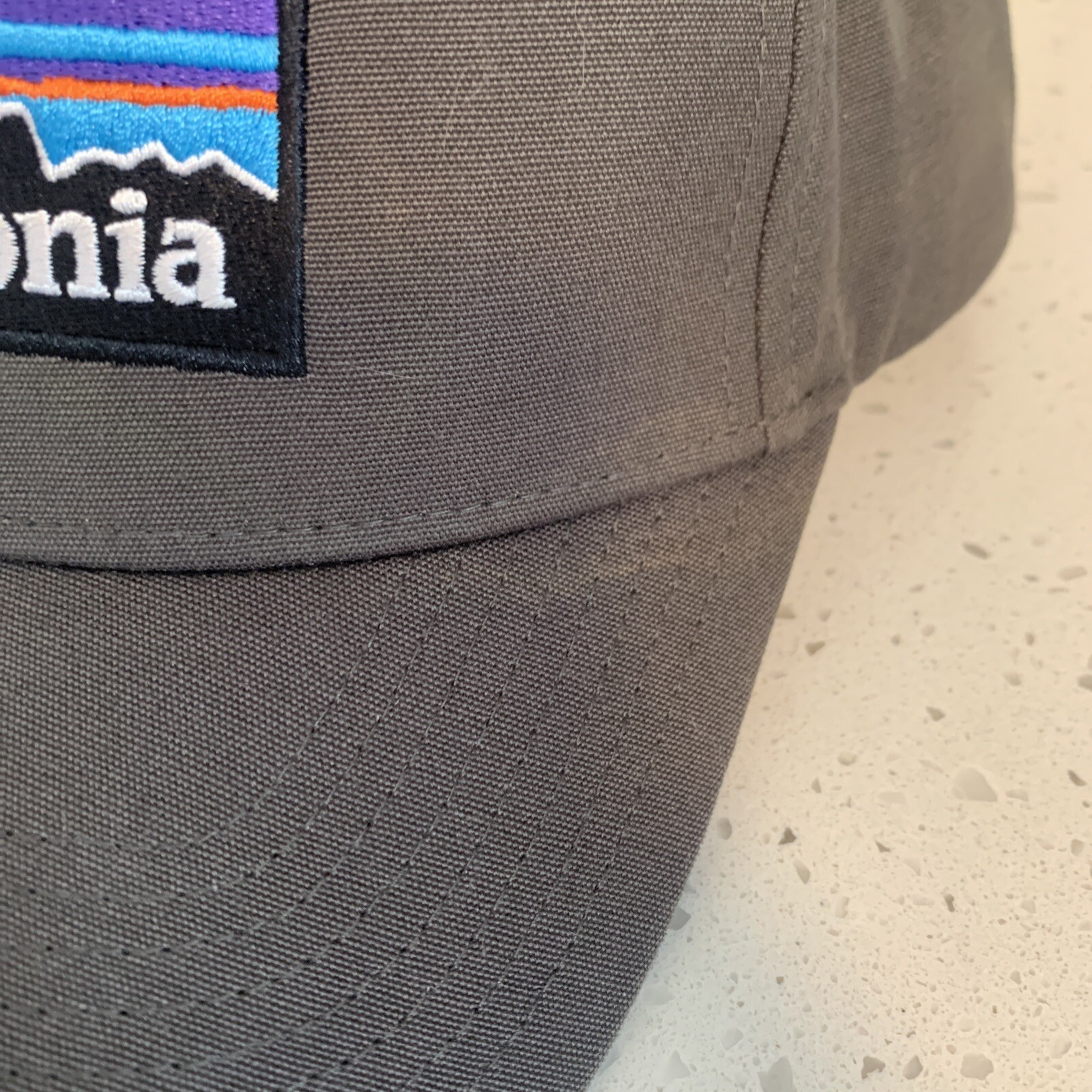 Patagonia Patch Charcoal Gray Solid Snapback Truc… - image 3