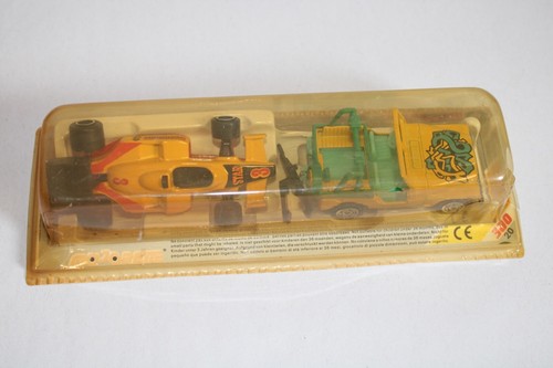 MAJORETTE série 300 Jeep 4x4 + formule 1 jaune réf 318, sous blister - Imagen 6 de 7