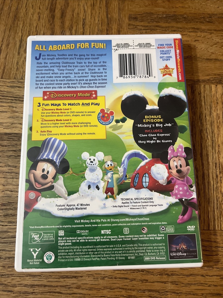 その他 Mickey&#39;s Choo Choo Express / [DVD] [Import] 2mvetro Amazon.com: Disney Mickey Mouse Clubhouse: Choo-Choo Express