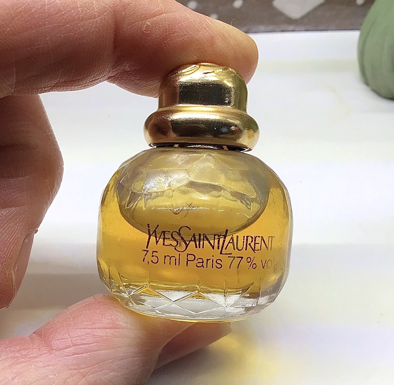 Y. Saint Laurent Paris 7 5 ml ciascuno EDT Fleur De Parfum Gold rarità?