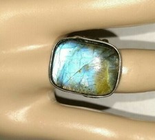 Vintage Israel PZ sterling silver ring size 6.5