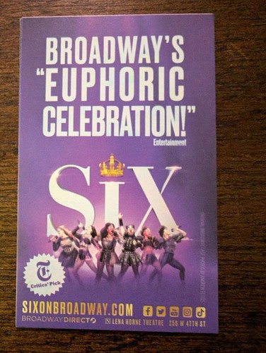 Broadway & Off Broadway Mini-Cards - Picture 19 of 33