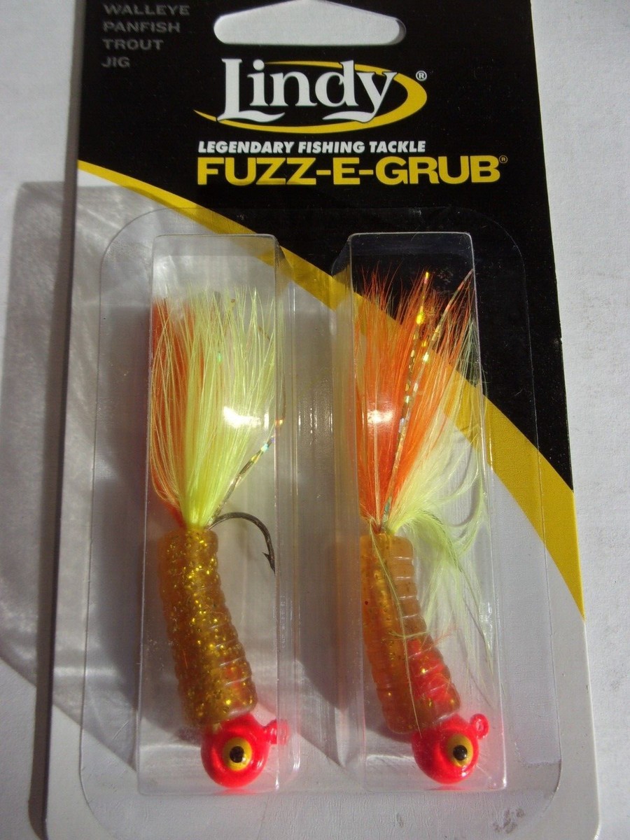 LINDY FUZZ-E-GRUB Jigs 1/8 ounce Choose your Colors! | eBay LINDY FUZZ-E-GRUB Jigs 1/8 ounce Choose your Colors! | eBay
