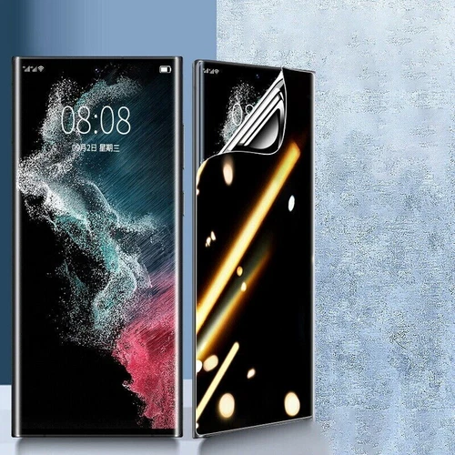 Weiche TPU Hydrogel Displayschutzfolie für Samsung S25 Ultra S24 S23 Privacy AntiSpy - Bild 3 von 15