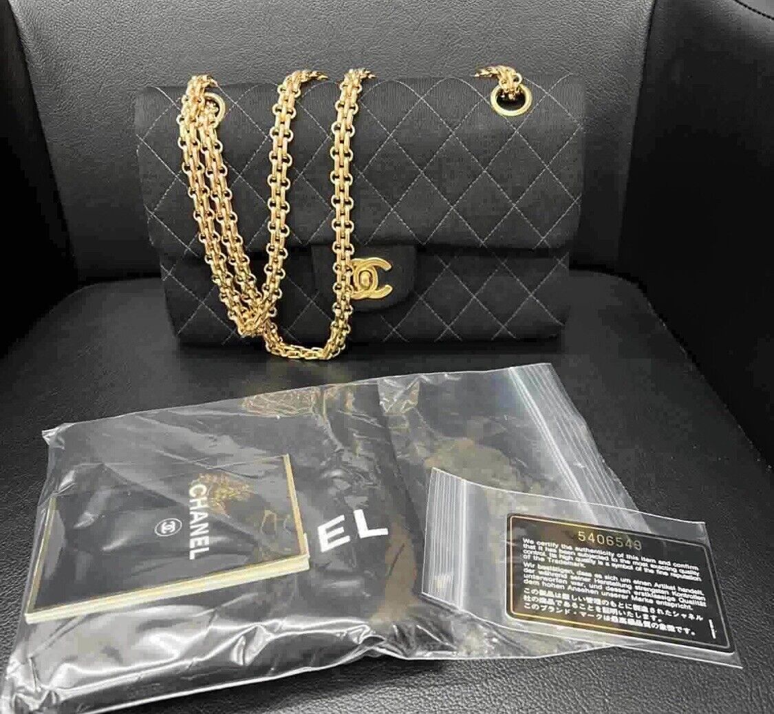 Chanel Vintage 1997 Triple CC Chain Strap Shoulder Bag