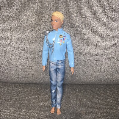 2020 Barbie Princess Adventure Prince Ken Doll Mattel Incomplete