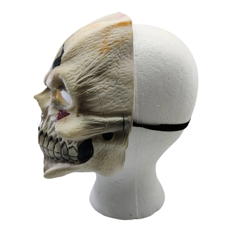 California Costumes Inc Skeleton Skull Scary Spooky Halloween Adult Mask #2 - Image 2 of 4