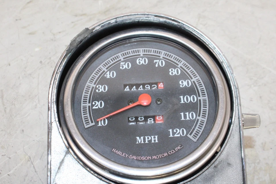 1996 HARLEY-DAVIDSON SOFTAIL OEM GAUGES METER SPEEDO TACH - Image 2 of 4