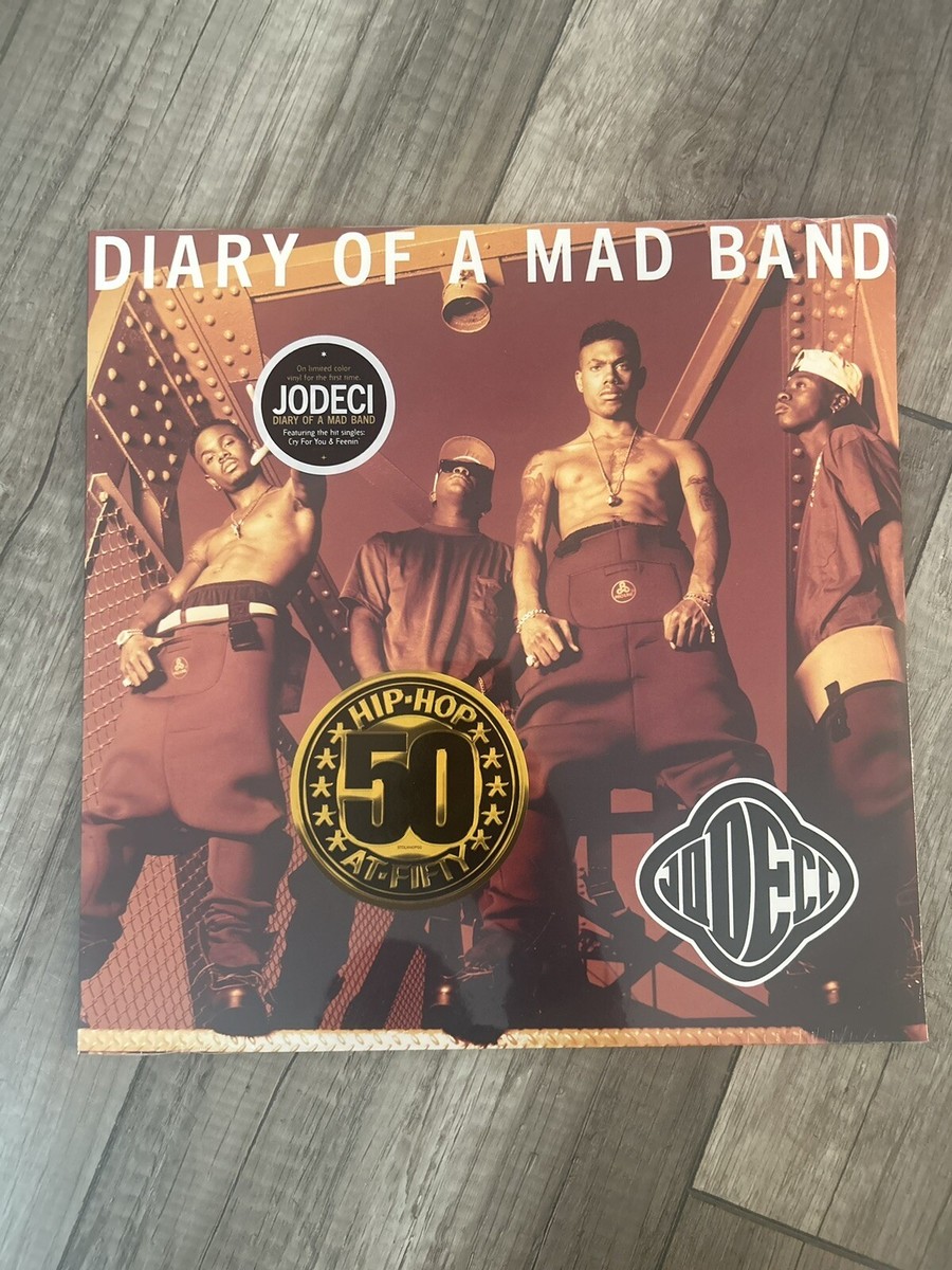 Jodeci Diary of a Mad Band (LIMITED EDITION LP) Reissue Tan Vinyl
